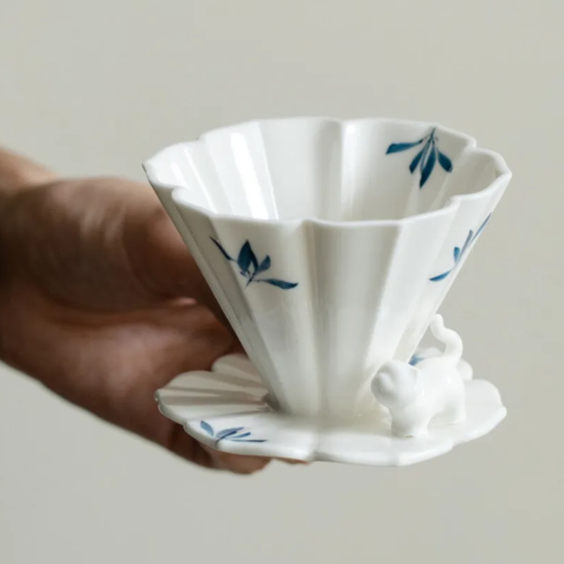 Hand Painted Coffee Dripper