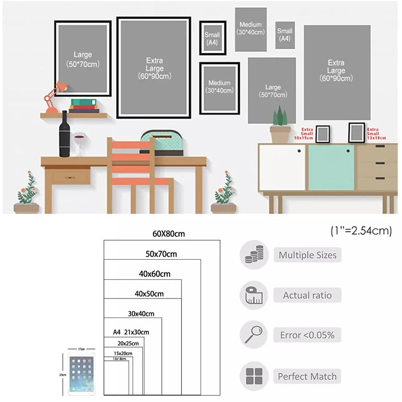 Modern Chess Canvas Wall Art