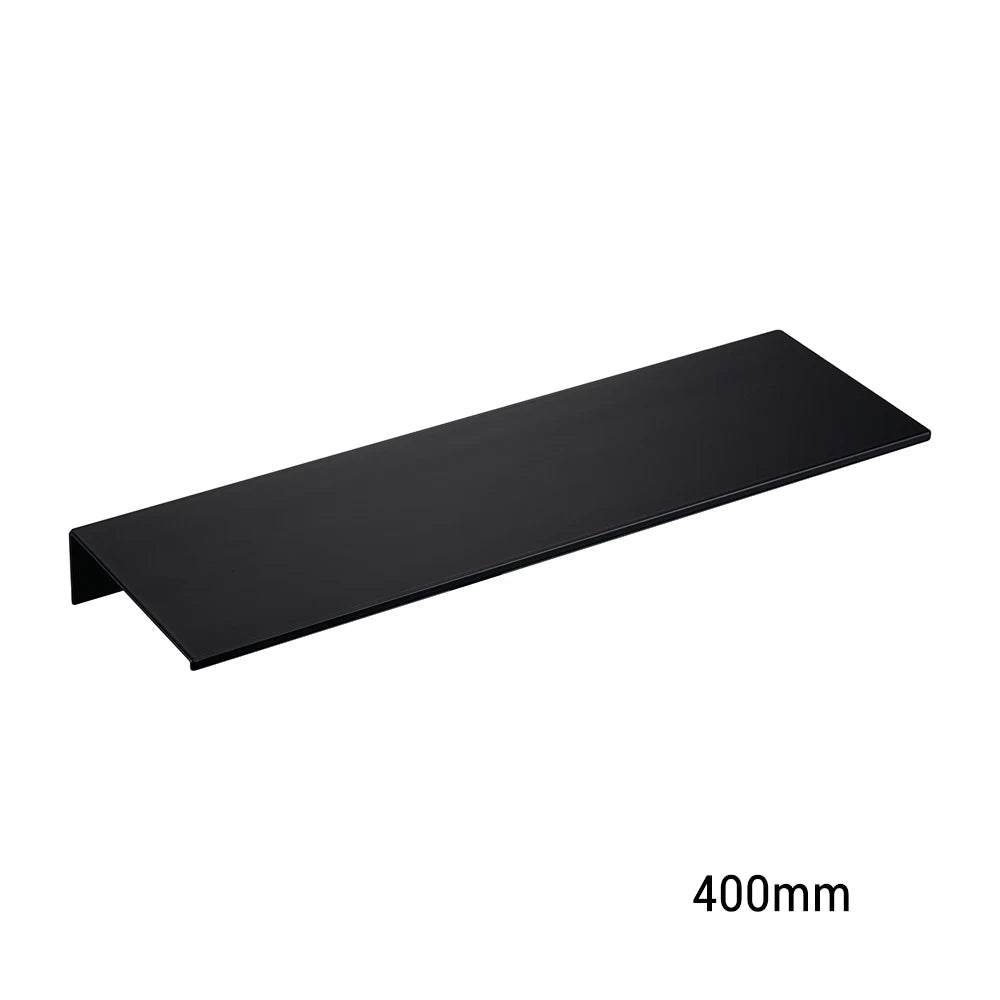 Black White Aluminum Wall-Mounted Shelf
