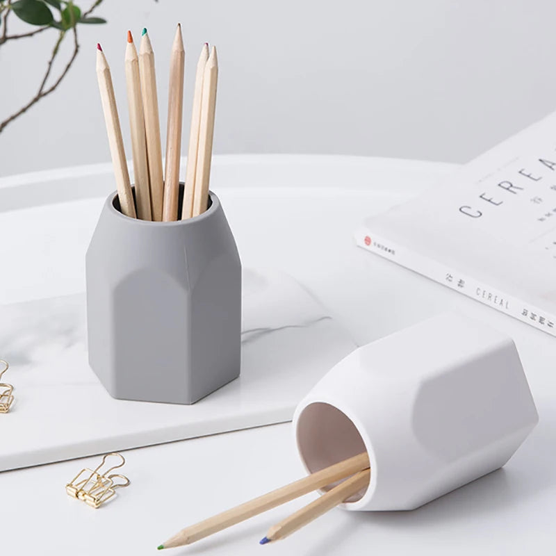 Silicone Desk Organizer Pen Holder