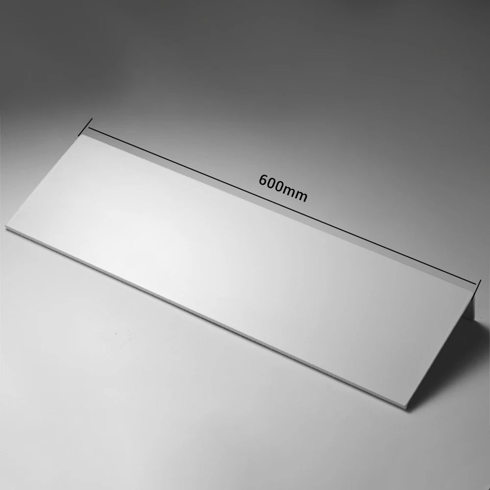 Black White Aluminum Wall-Mounted Shelf