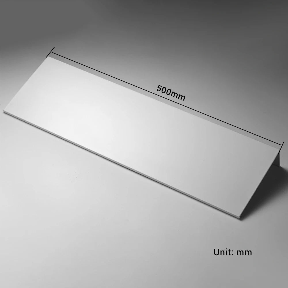 Black White Aluminum Wall-Mounted Shelf