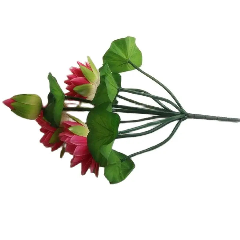 Artificial Lotus Flower Bunch