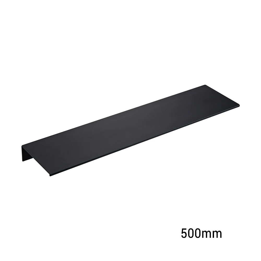 Black White Aluminum Wall-Mounted Shelf