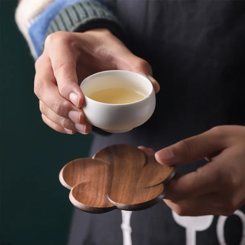 Japanese Walnut Wood Coasters