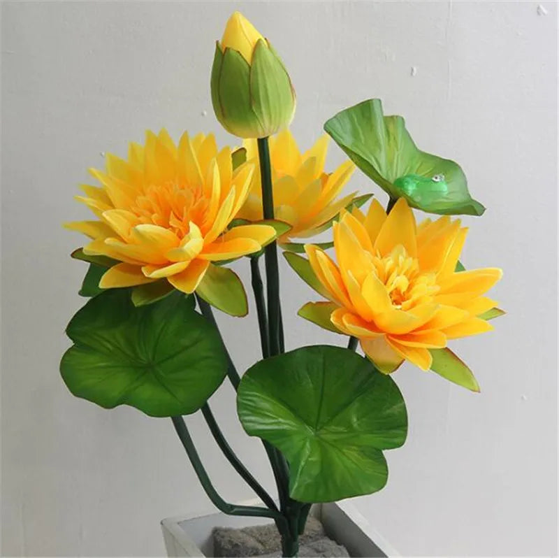 Artificial Lotus Flower Bunch