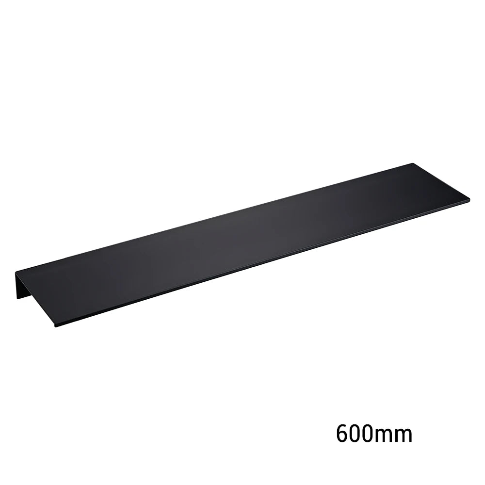 Black White Aluminum Wall-Mounted Shelf