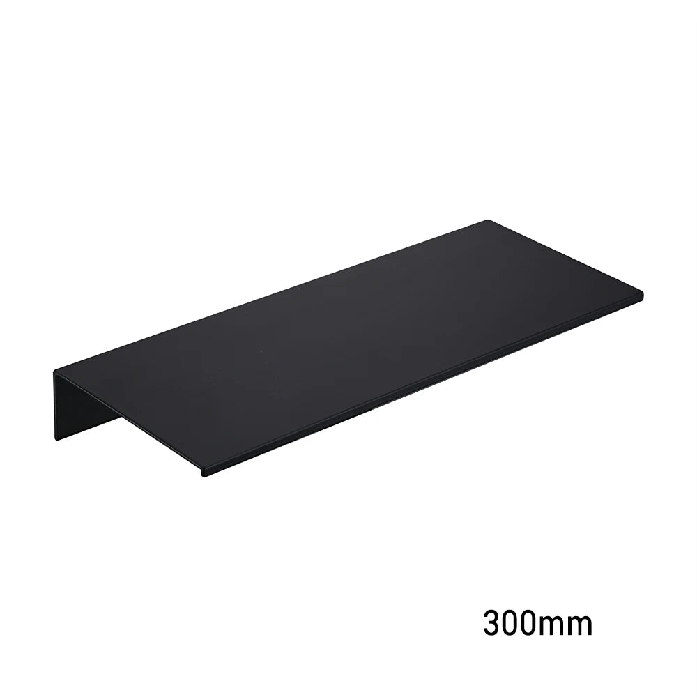 Black White Aluminum Wall-Mounted Shelf
