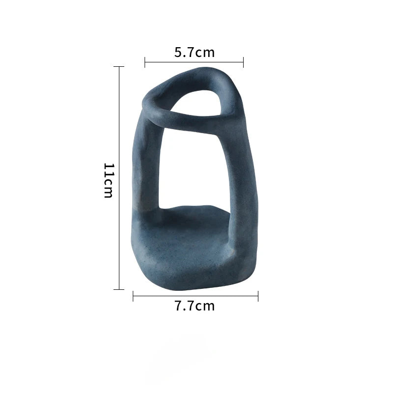 Nordic Ceramic Candlestick Holder