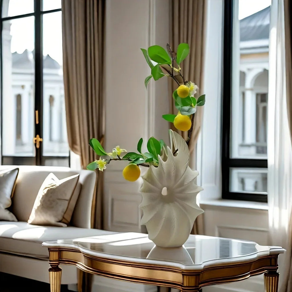 Collarbone Ceramic Flower Vase