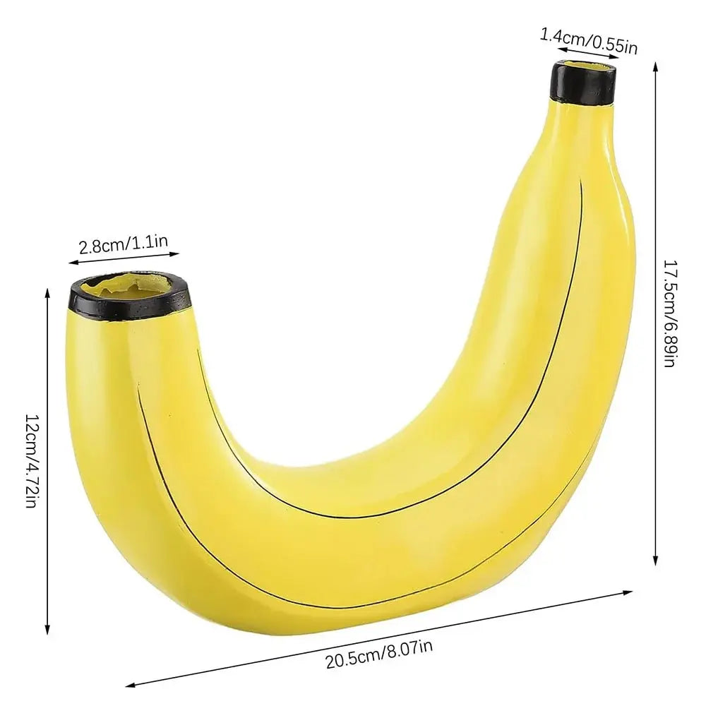 Cute Banana Shape Flower Vase