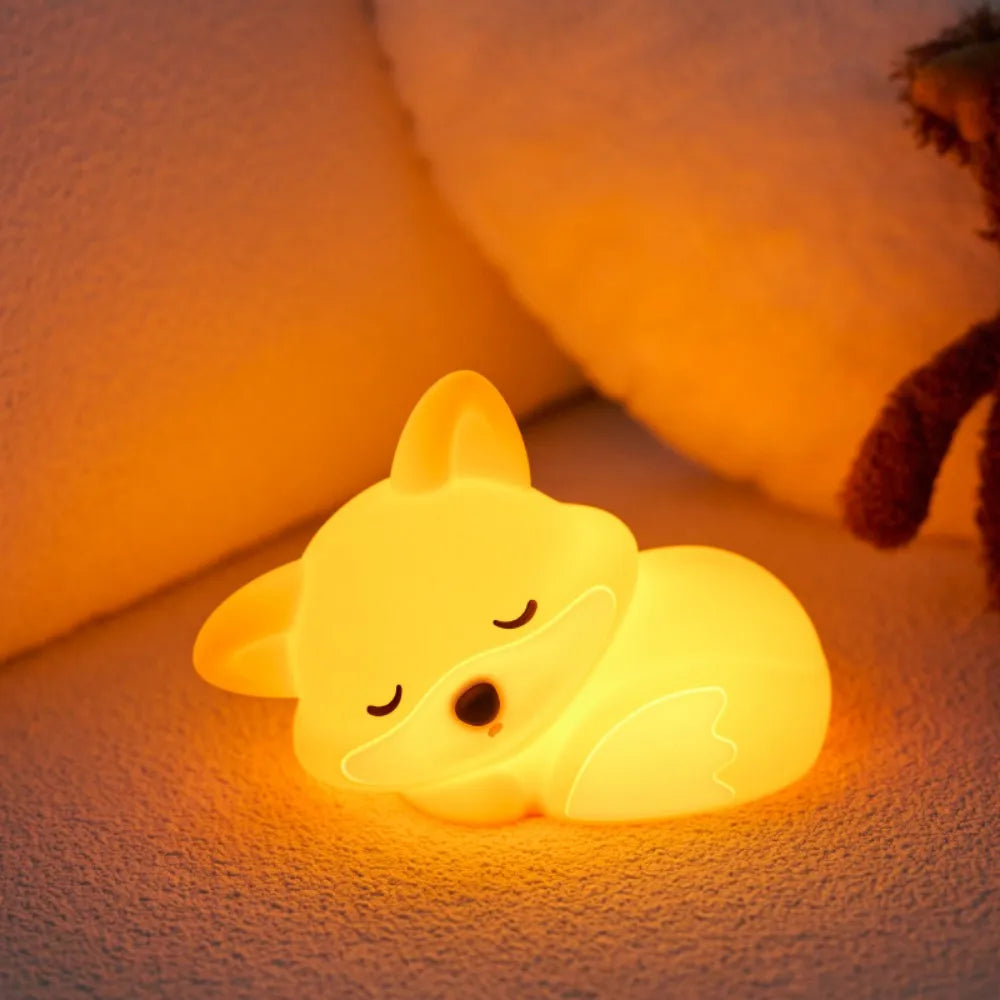Cute Silicone Night Light