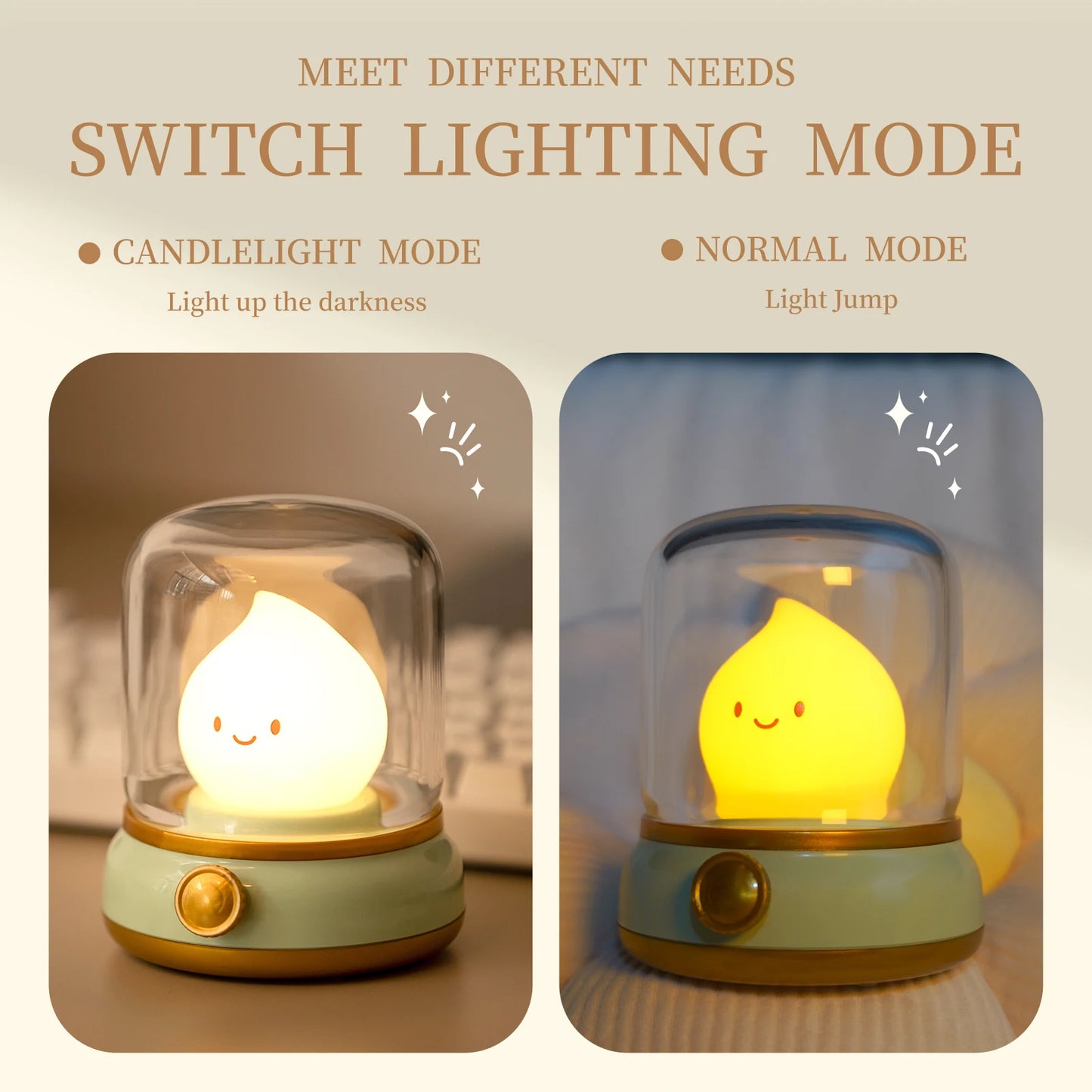 Mini Cute USB Rechargeable Lamp