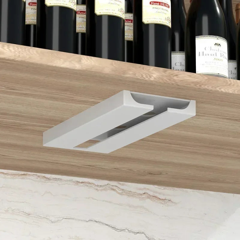 Bar Wine Glass Rack Non-Drilled Holder
