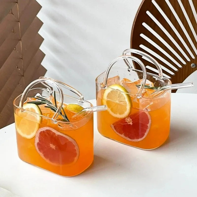 Handbag Cocktail Glass