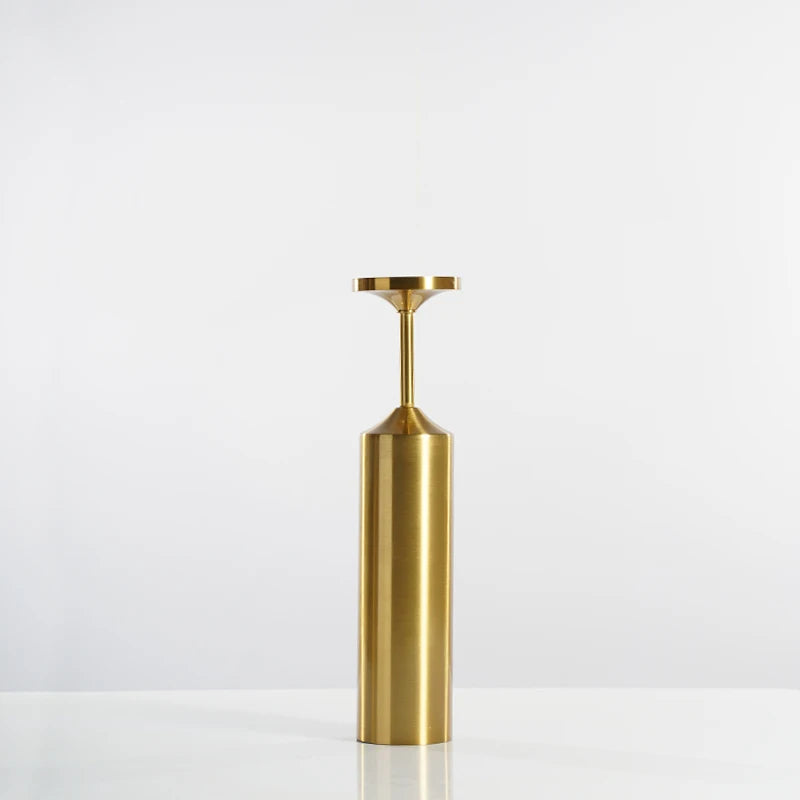 Gold Plated Metal Candle Holders