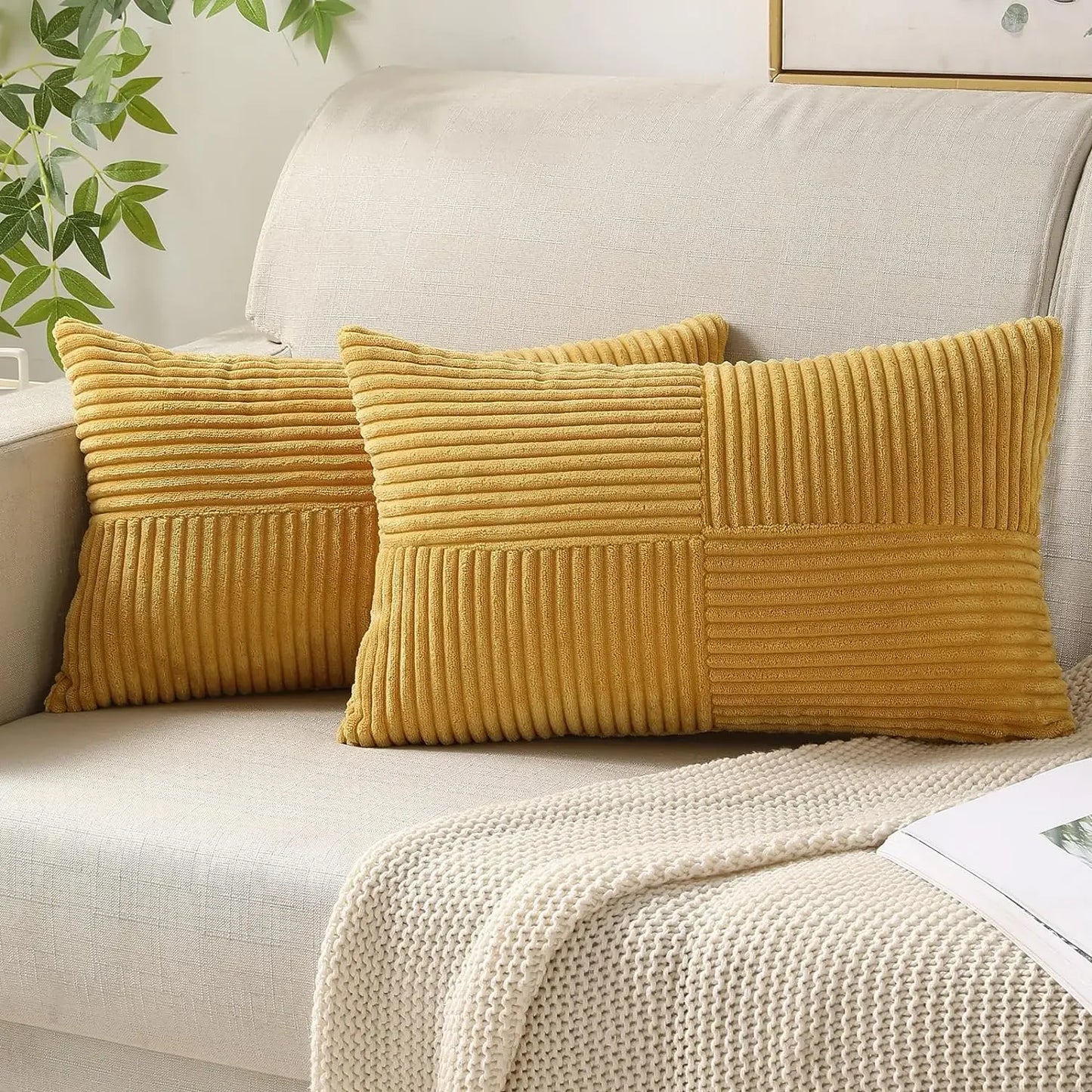 Corduroy Cushion Covers