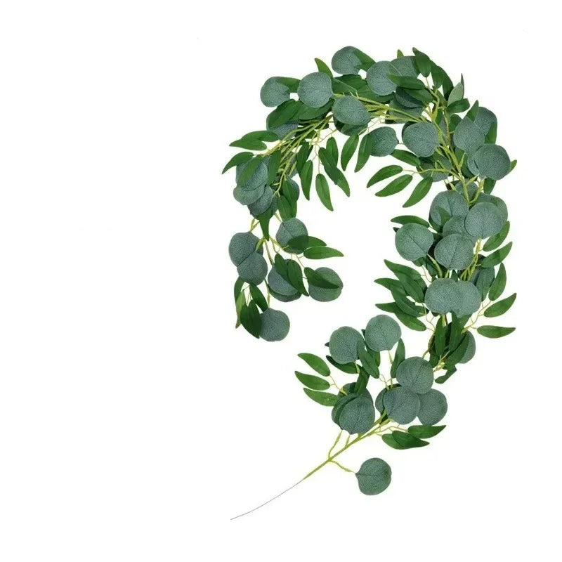 Artificial Eucalyptus and Bamboo Leaves