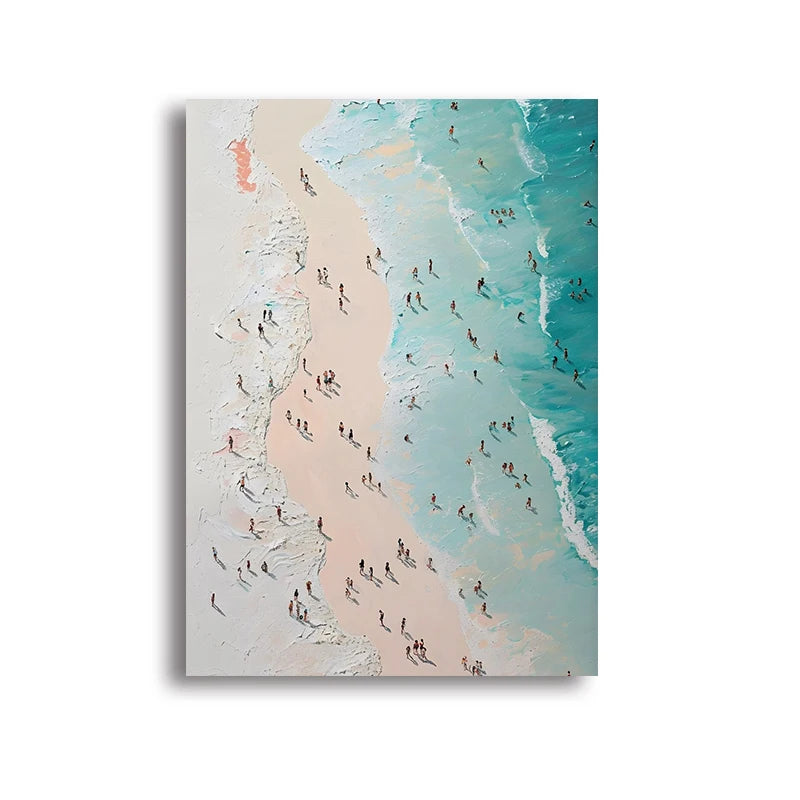 Nordic Summer Girl Canvas Art