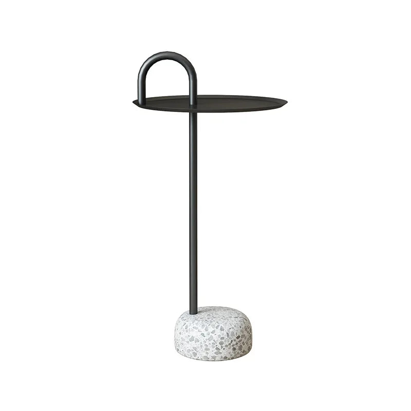 Stone Base Side Table