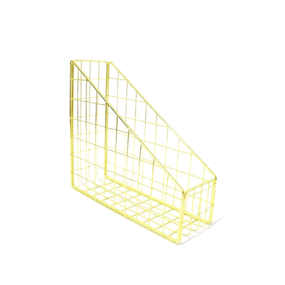 Nordic Rose Gold Storage Basket