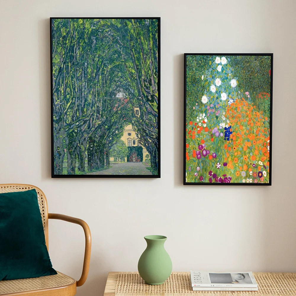Klimt Symbolism Waterproof Sticker Poster