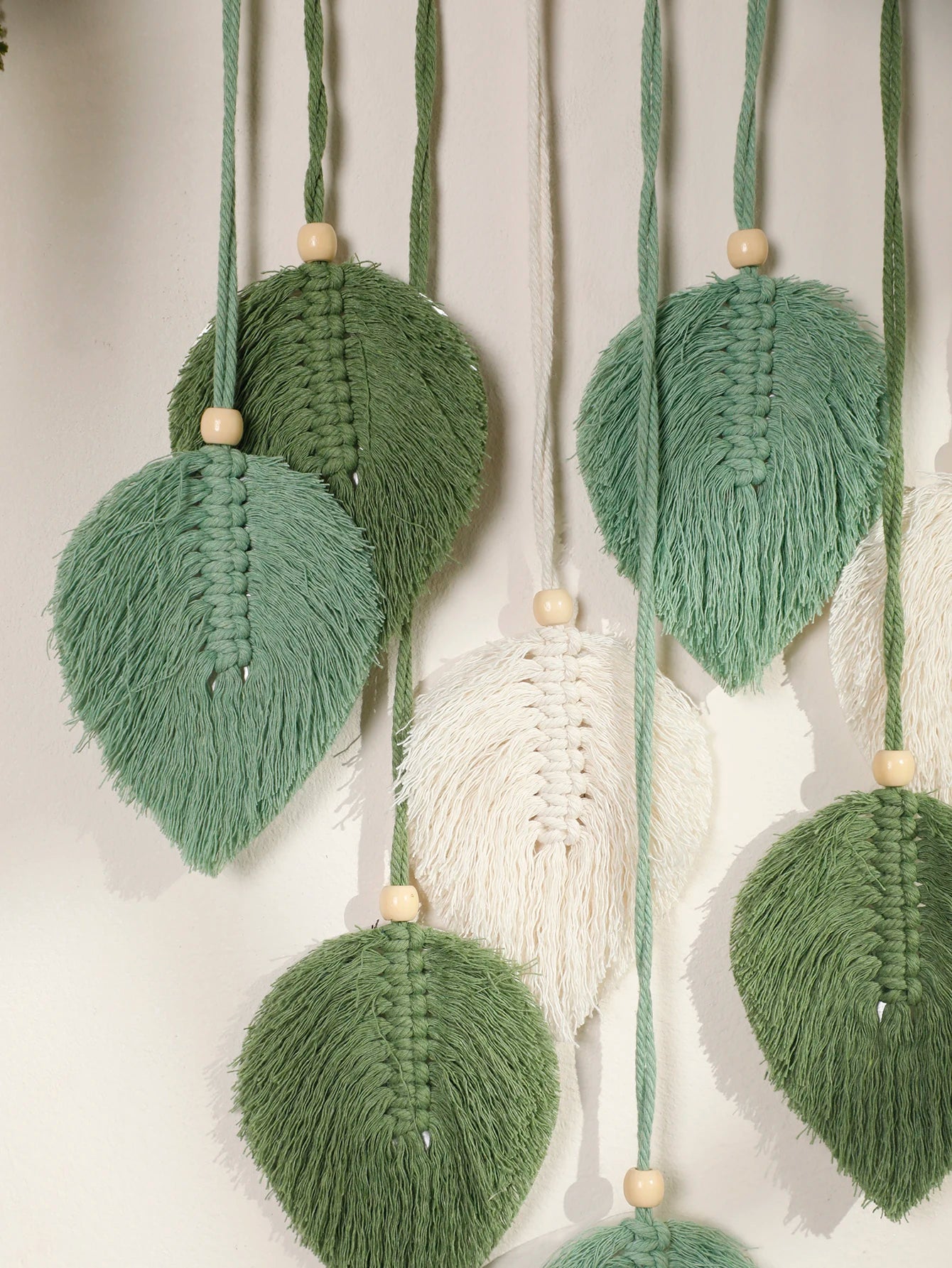 Leaf Macrame Tapestry Wall Decor