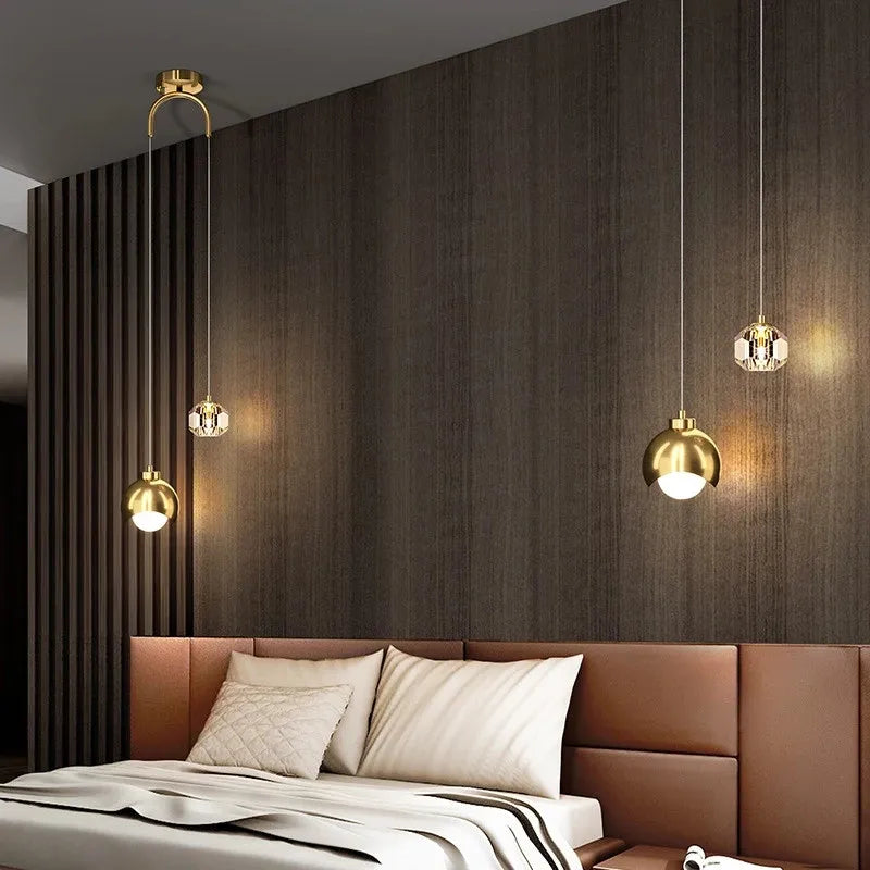 Nordic Crystal LED Chandelier