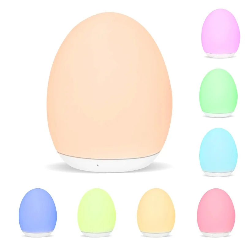 RGB Night Light With Remote USB Rechargeable