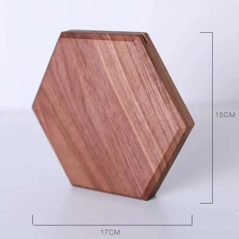 Black Walnut Wood Jewelry Rack