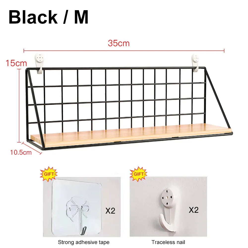 Wooden Wall Mounted Spice Rack