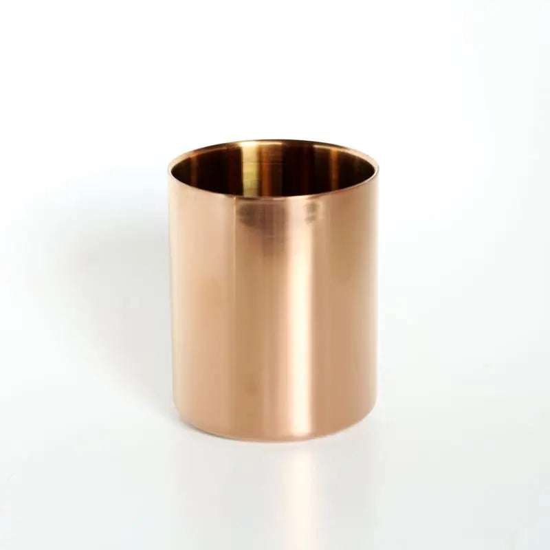 Rose Gold Stainless Steel Pen Holder