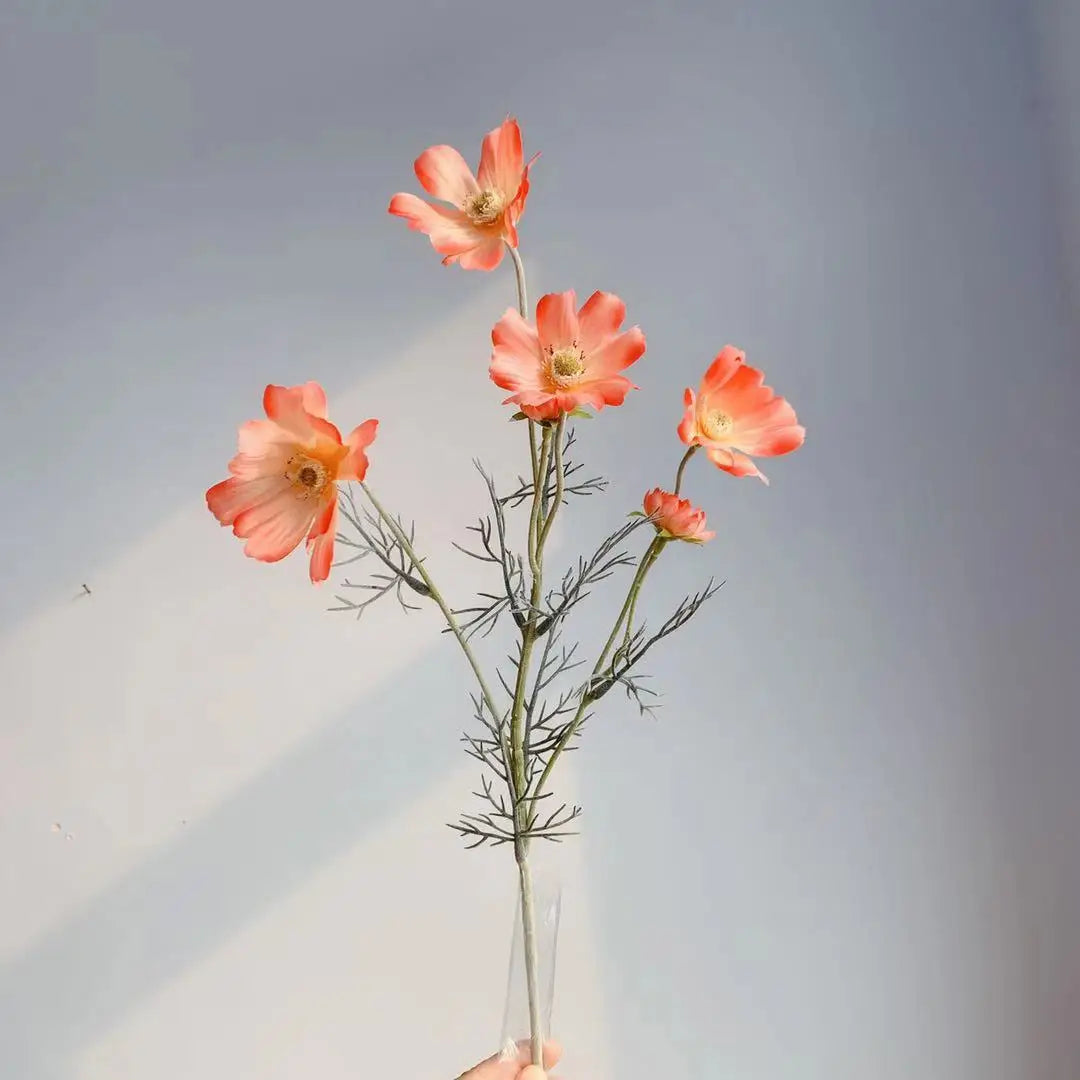 Artificial Cosmos Silk Flowers Bouquet