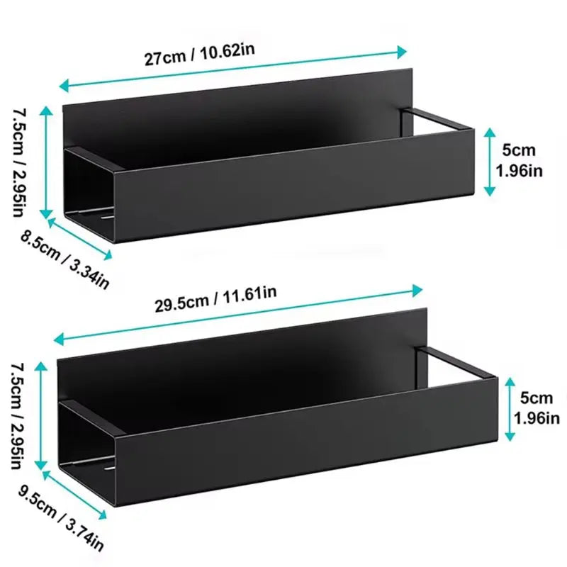 Magnetic Spice Storage Rack Shelf