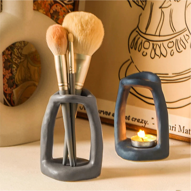 Nordic Ceramic Candlestick Holder