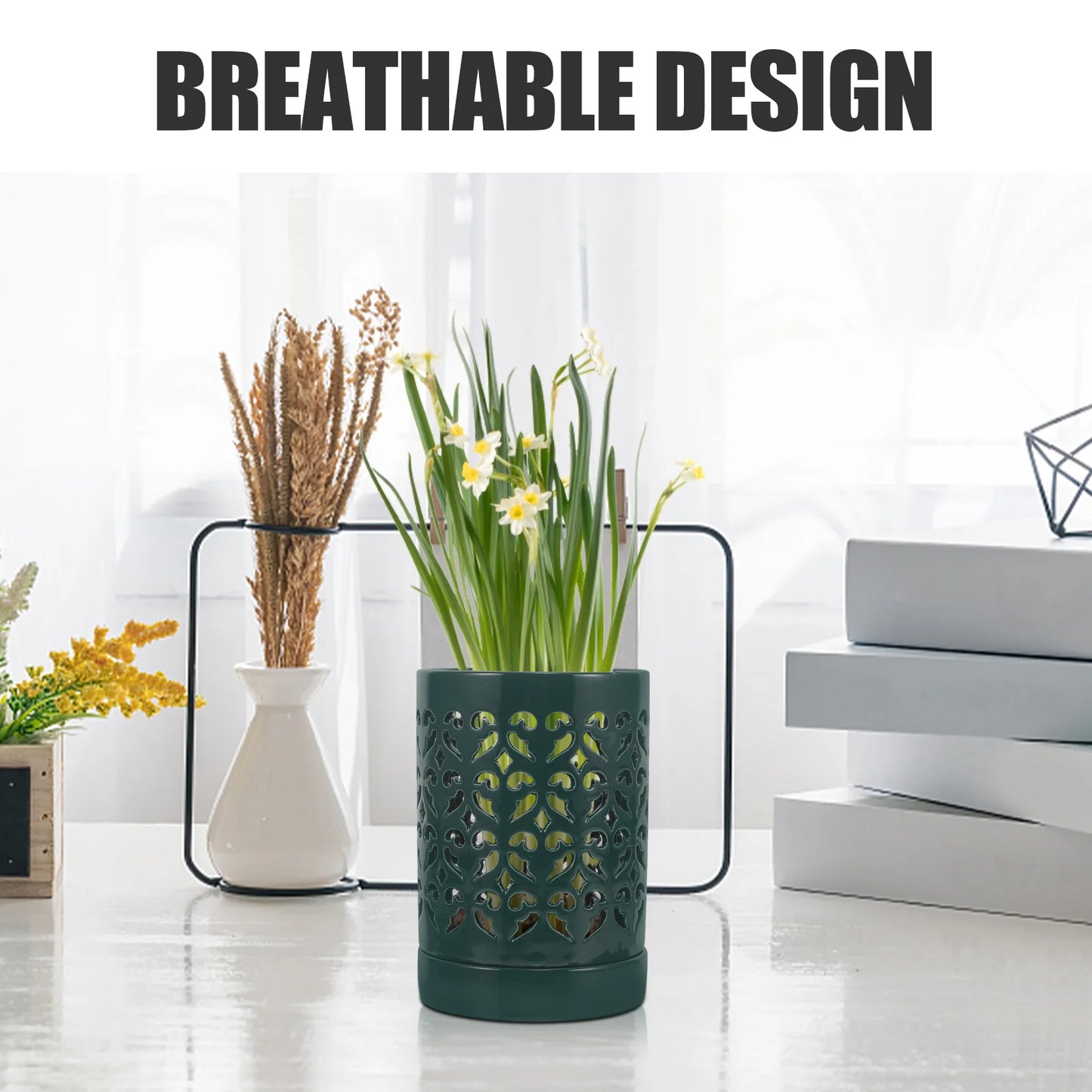 Orchid Pot Planter Ceramic Flower Pot