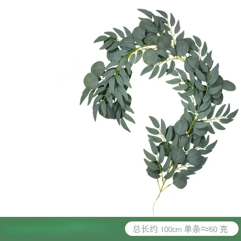 Artificial Eucalyptus and Bamboo Leaves