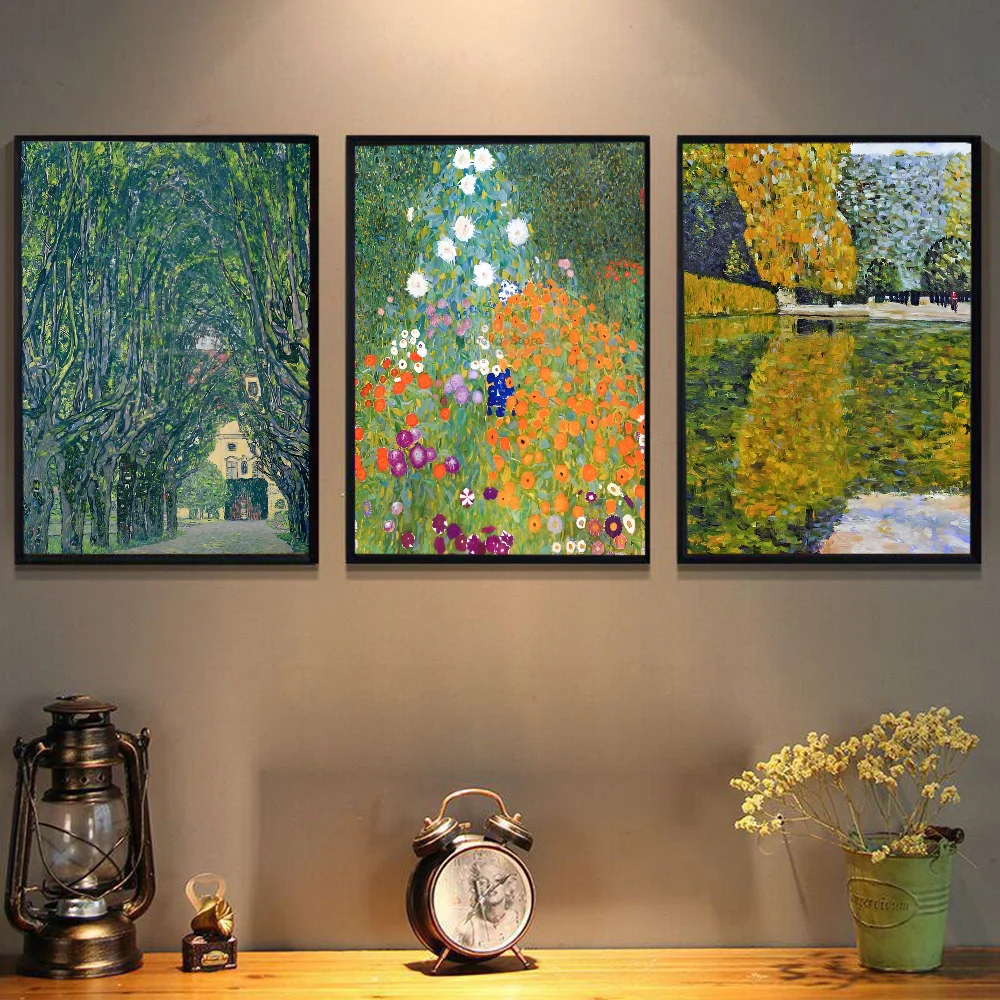 Klimt Symbolism Waterproof Sticker Poster