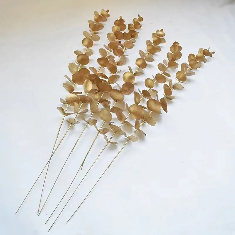 Gold Eucalyptus Ginkgo Leaf