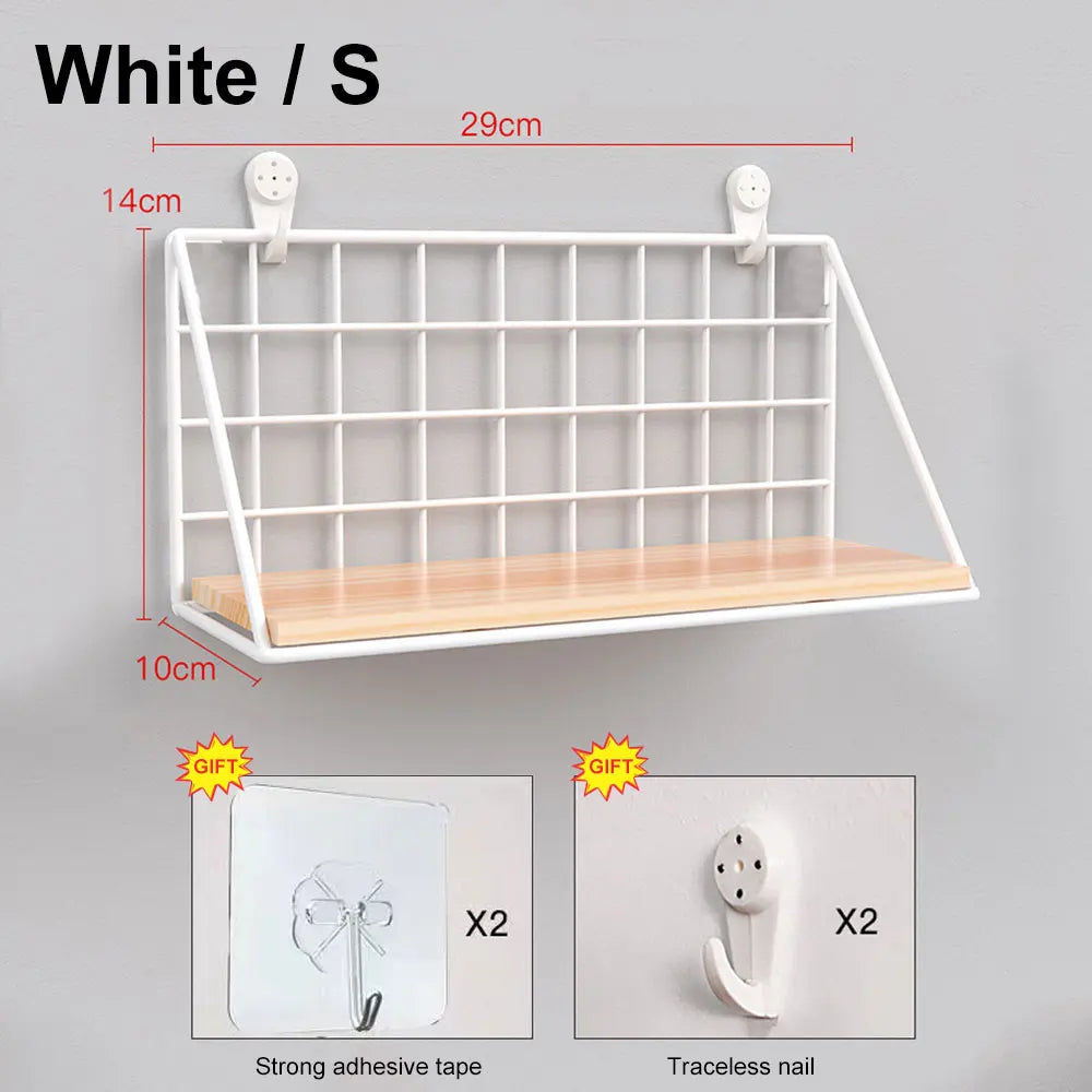 Wooden Wall Mounted Spice Rack
