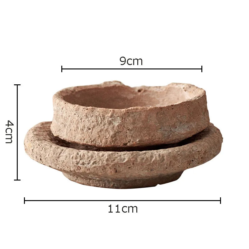 Rough Pottery Flower Vase