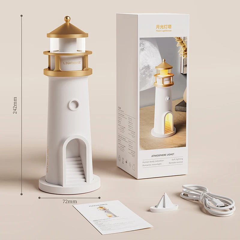 Lighthouse Night Light With Bluetooth