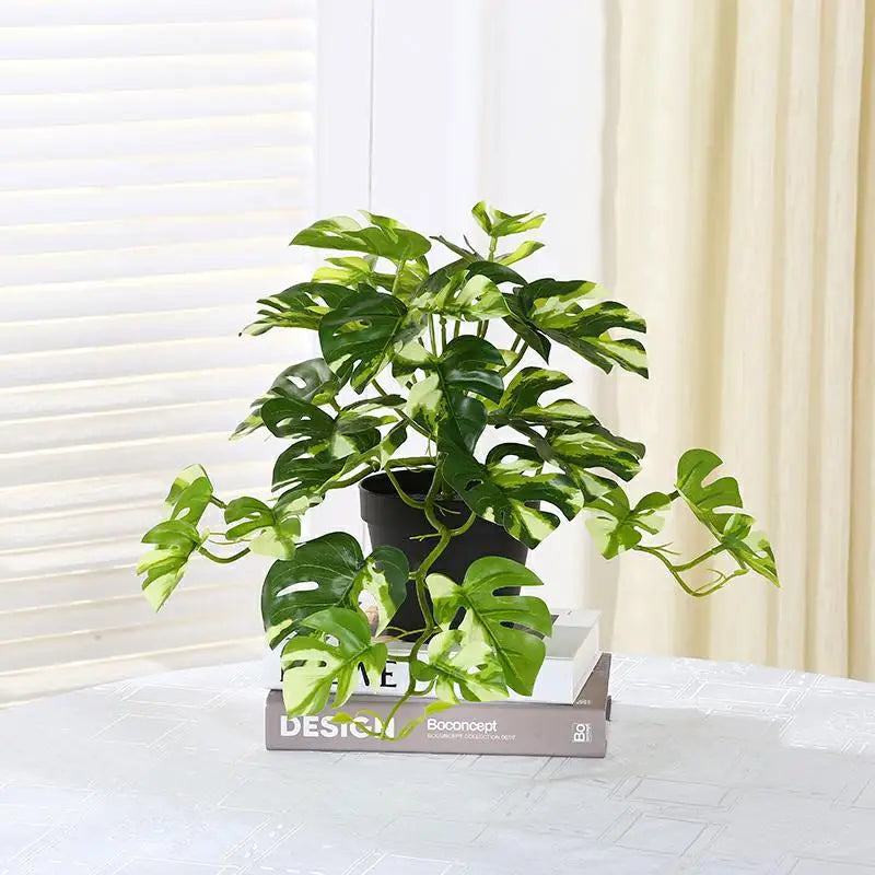 Artificial Turtle Palm Leaves