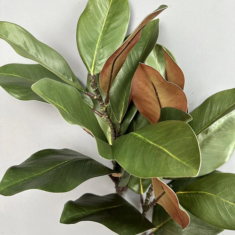 Artificial Magnolia Leaf Branches
