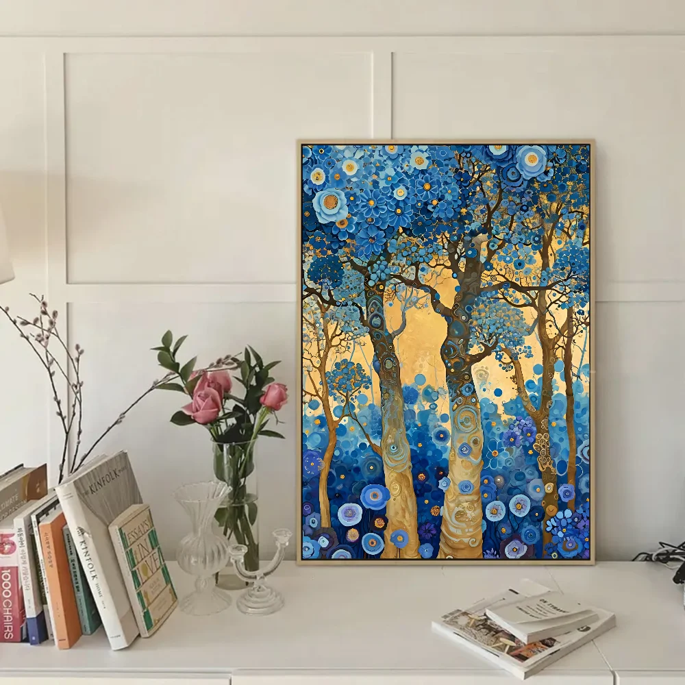 Klimt Symbolism Waterproof Sticker Poster
