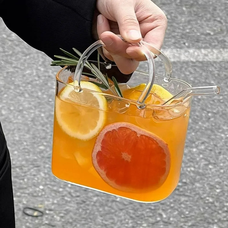 Handbag Cocktail Glass
