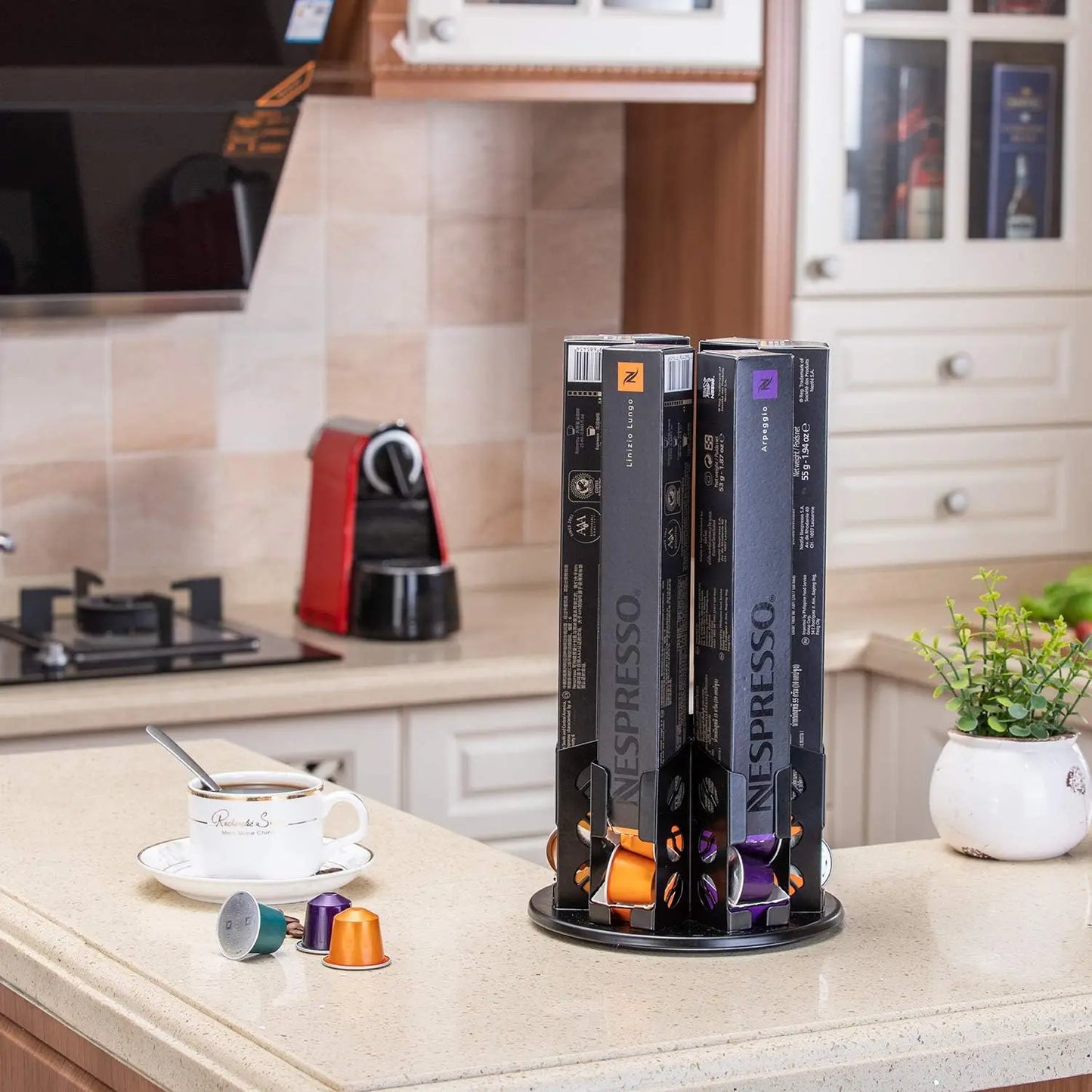 Metal Nespresso Pod Holder Dispenser Stand