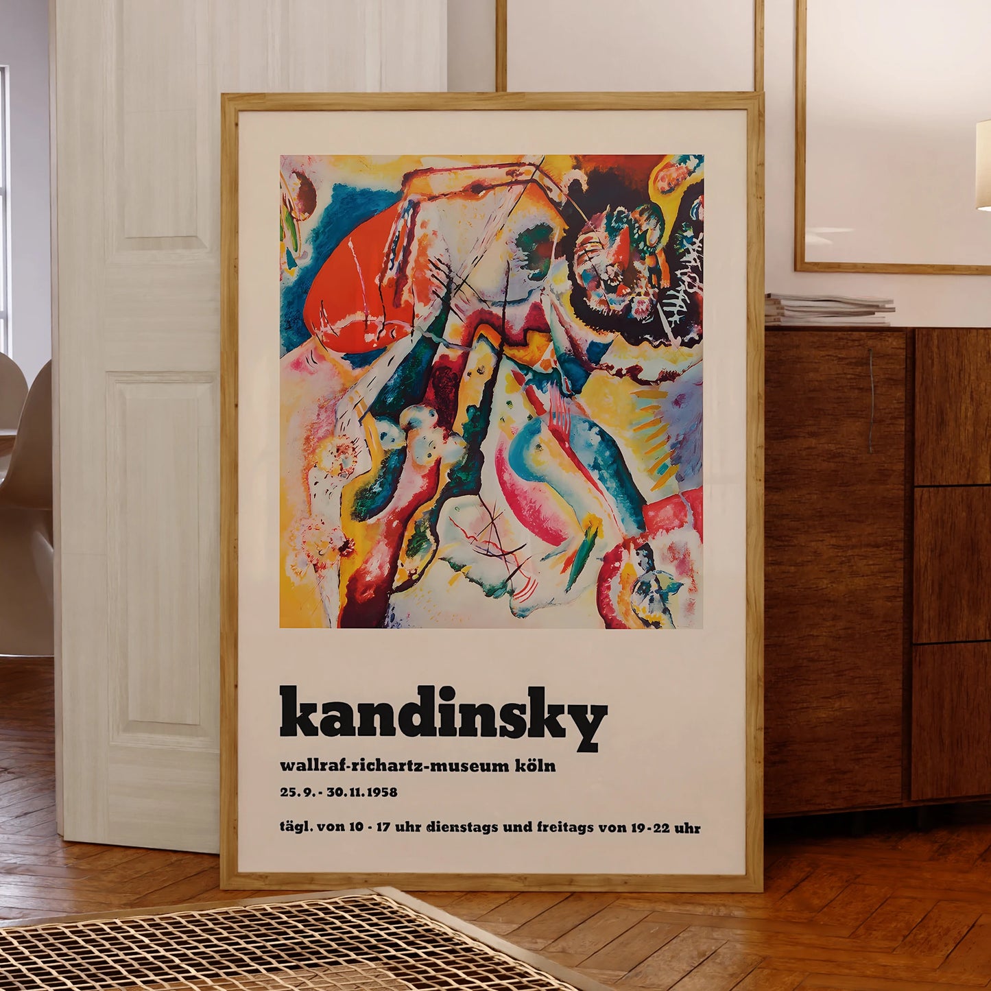 Modern Kandinsky Abstract Wall Art