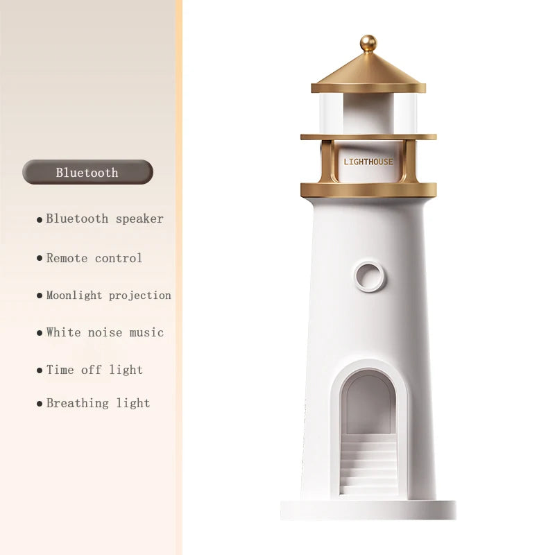 Lighthouse Night Light With Bluetooth