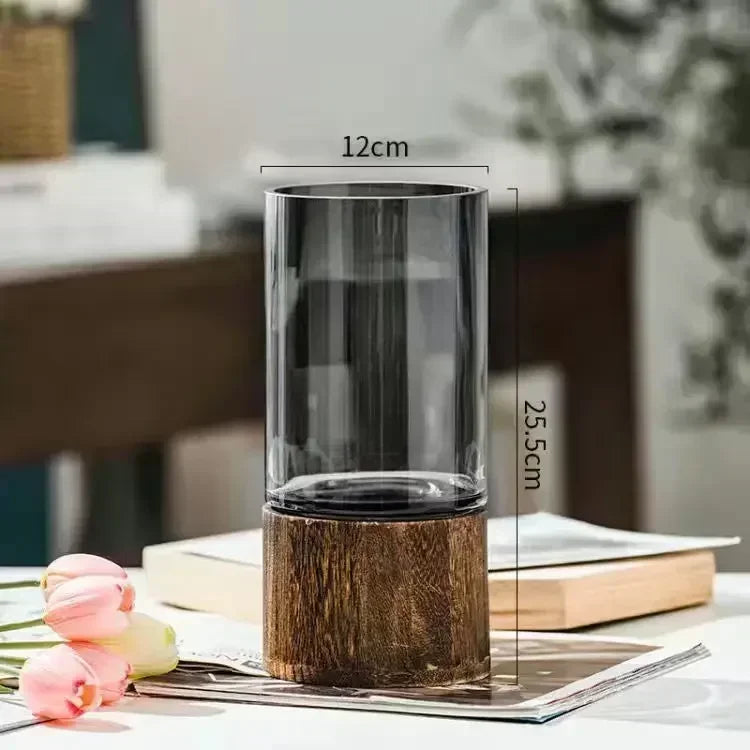 Simple European Hydroponic Glass Vase